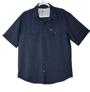 Orvis Mens Classic Collection Breathable Short Sleeve Button Up Shirt Size Large - Picture 1 of 6