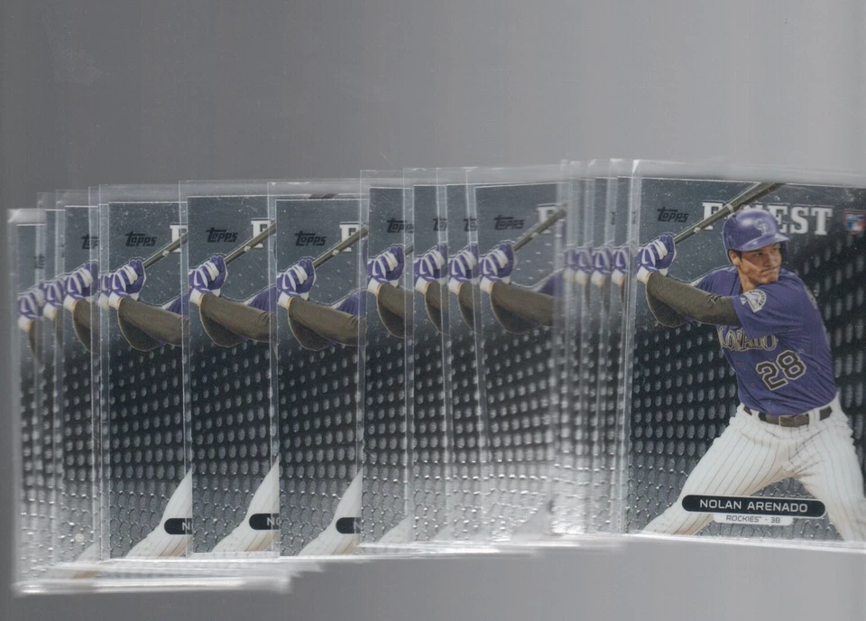 (24) COUNT LOT NOLAN ARENADO 2013 FINEST ROOKIE CARD #37 - Image 1 of 1