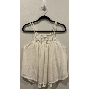 Camiseta sin mangas de encaje crema KIMCHI AZUL talla M - Imagen 1 de 4