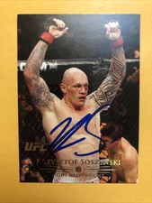 Krzysztof Soszynski Signed Topps UFC Card