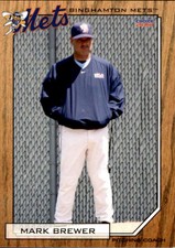 2010 Binghamton Mets Choice #26 Mark Brewer Tulsa Oklahoma OK Baseball Card