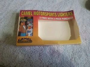 2 JOE CAMEL Lighter Motorsport Racing Lighters NICE Vintage - Picture 1 of 9