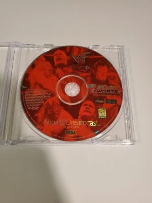 WWF Attitude (Sega Dreamcast, 1999) ☆ Authentic ☆ - Image 1 of 2