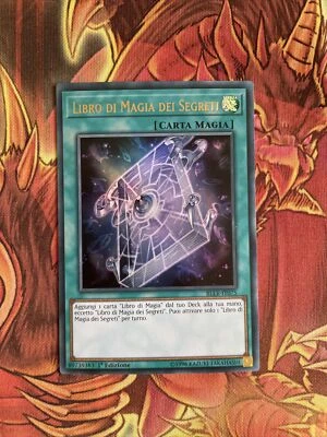 BLLR-EN075 YUGIOH SPELLBOOK OF SECRETS ULTRA RARE 1ST EDITION ITALIAN - Image 1 of 4