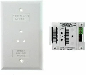 1pcs SIGA-CT1 Single Input Module for Fire Alarm System - White - Bild 1 von 2
