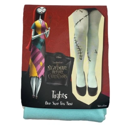 Medias Y2K Pesadilla antes de Navidad Sally Cosplay Talla Única Nuevas Foto 1 de 2