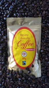 MZUZU COFFEE COFFEE MALAWI GROUND POWDER 80g NEW GENUINE FRESH 2024 AFRICA! - Picture 1 of 2