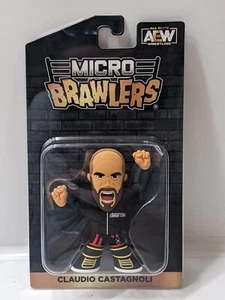 AEW Micro Brawlers CLAUDIO CASTAGNOLI Exclusive All Elite Crate Wrestling - Picture 1 of 3