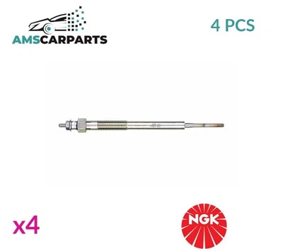 ENGINE GLOW PLUGS 93034 NGK 4PCS NEW OE REPLACEMENT - Image 1 of 4