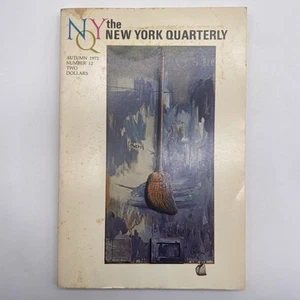 The New York Quarterly Autumn 1972 Vintage Paperback - Picture 1 of 4