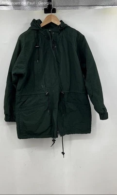 Jennifer Moore Green Waist Sinch Nylon Waterproof Vintage Jacket Women S Petites - Image 1 of 4