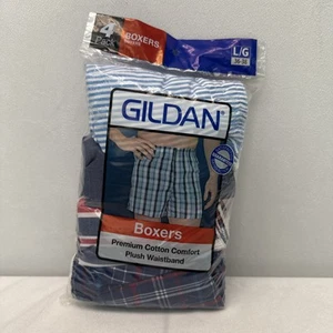 Vtg 1980 Gildan 4 Boxers Large 36-38 Multicolored Large - Picture 1 of 8