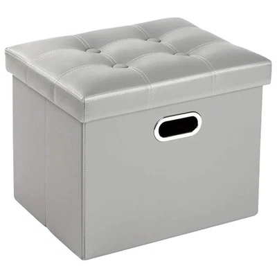 Оттоманка COSYLAND с прямоугольной кожаной подставкой для ног 17x1 - Изображение 1 из 4