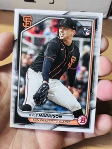 KYLE HARRISON SAN FRANCISCO GIANTS 2024 BOWMAN ROOKIE CARD #11 RC - Bild 1 von 2
