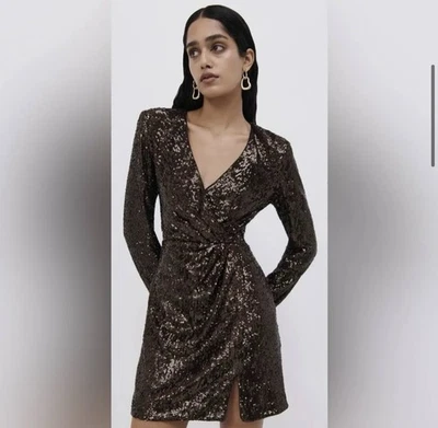 Vestido Blazer Jonathan Simkhai Monty Lentejuelas Martilladas Sable Talla 2 Nuevo con Etiquetas Precio de venta sugerido por el fabricante $595 Foto 1 de 4