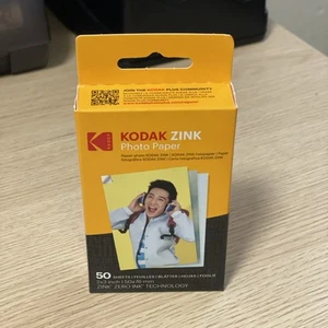 Kodak 2x3” Premium Zink Photo Paper - 50 Sheets Sticky-Backed Photo Paper - Photo 1/4