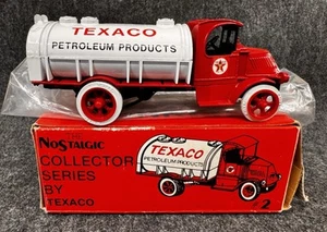 TEXACO 1926 Mack Tanker Truck Locking Coin Bank #2 Die Cast Metal by ERTL 9238UO - Picture 1 of 12