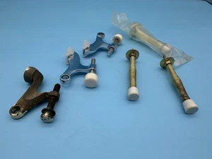 Lot of 6 Door Stops. Hinge Pin And Spring New And Vintage - Picture 1 of 10