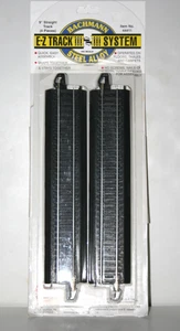 Sistema de vías Bachmann EZ 9" vía recta 4 piezas #44411 escala HO nuevo (otros) - Imagen 1 de 4