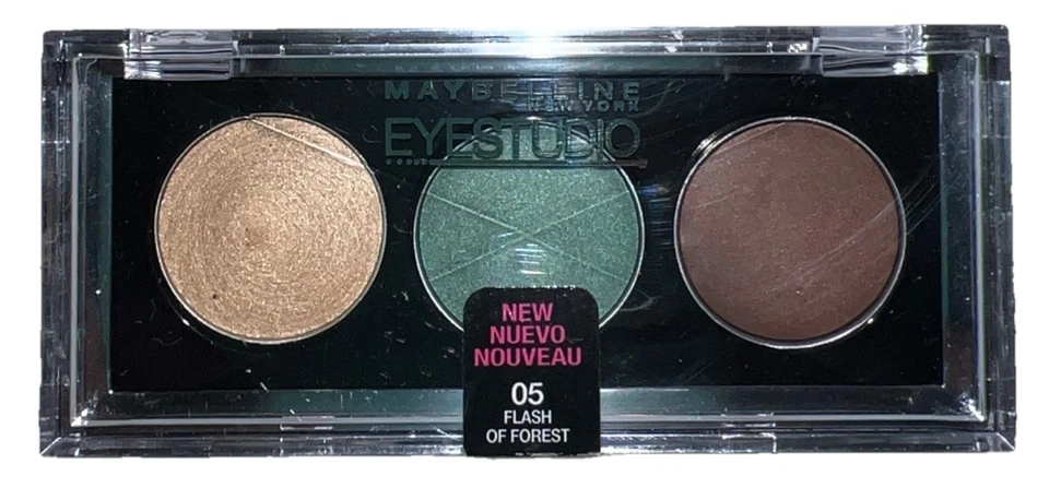 Maybelline Eyestudio Eye Shadow Trio #05 Flash of Forest