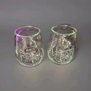 Set of 2 VintageQuality Refreshing Ice Cold Drink Glassware Est. 1841  5" H - Picture 1 of 4