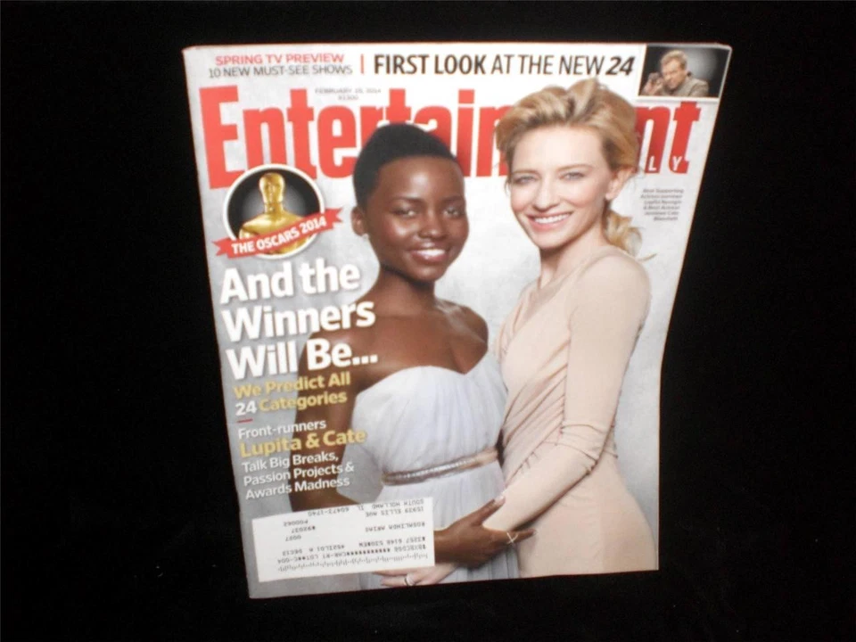 Entertainment Weekly Magazine February 28, 2014 Oscar Predictions, 24 - Image 1 of 1