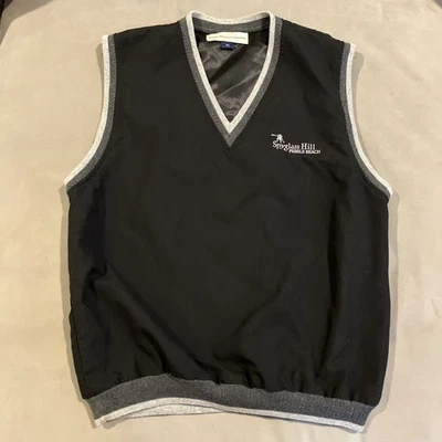 Colección Pebble Beach - Spyglass Hill - Chaleco de lluvia de golf sin mangas - Mediano Foto 1 de 4