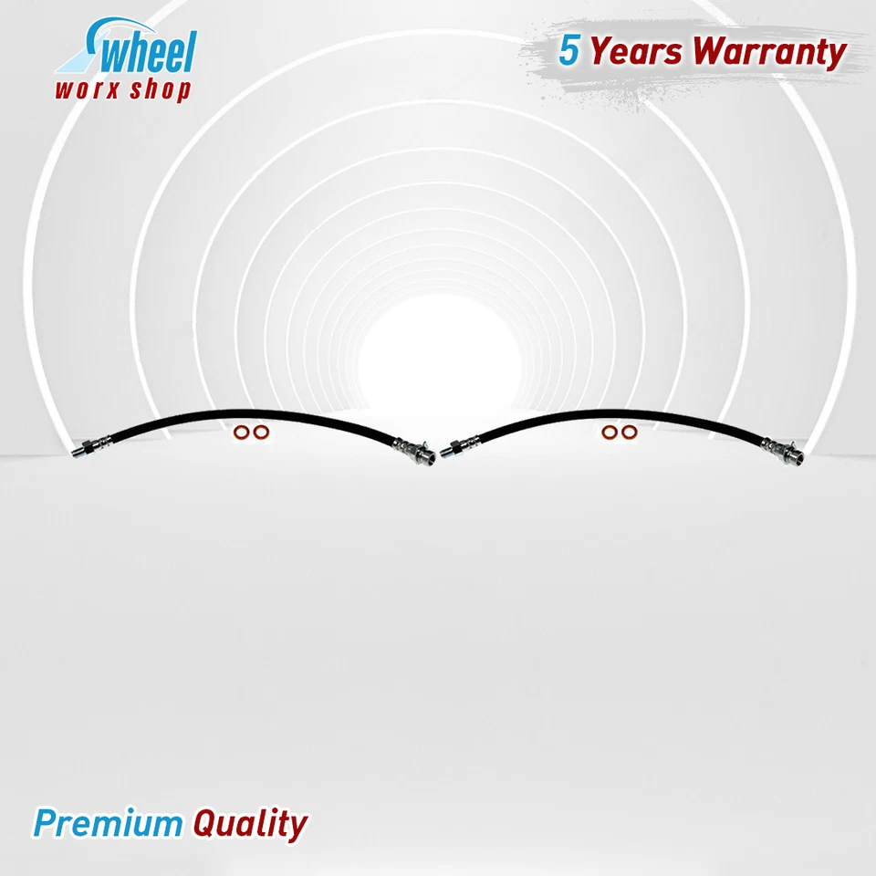 2x Hydraulic Brake Hose Front Kit For Checker A3 3.7L 1948-1950 - Image 1 of 4