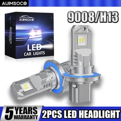 2x 6000K 9008 Faros LED Super Cool Blanco Para Dodge Caliber 2007 2008-2012 Foto 1 de 4