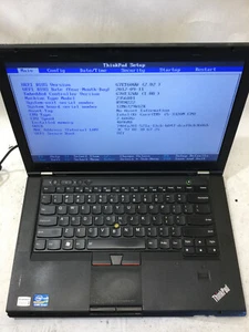 LENOVO THINKPAD T430S - BOOTS TO BIOS - INTEL I5 3320M - NO RAM -READ DESCRIP-BB - Picture 1 of 7