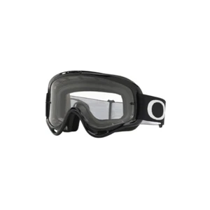 Oakley O Frame Motocross MX Goggles Jet Black Clear Lens Adult - Picture 1 of 2