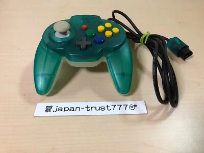 Nintendo 64 N64 Hori Pad Mini Game Controller Ocean Blue - MADE IN JAPAN - Image 1 of 4