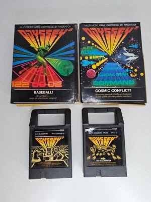 Magnavox Odyssey Games Lot Baseball, K.C. Munchin, Alien Invaders -Plus!, Cosmic - Image 1 of 4