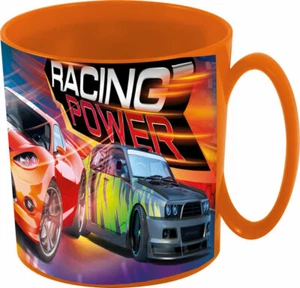 Racing Potencia 350ml Plástico Taza Microondas Compatible - Imagen 1 de 3