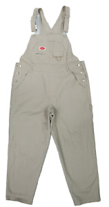REVOLT Clothing Co. US Women’s 18 XL Chino 100% Cotton Bib Overalls Pants Baggy