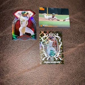 Rickey Henderson DDC - 21, 2023 Topps Stadium Orange / 199, Panini Bronze / 999 - Bild 1 von 9