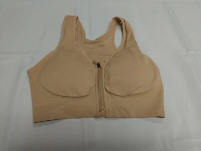 BIMEI Women's Wirefree Zipper Front Mastectomy Bra - Image 1 of 2