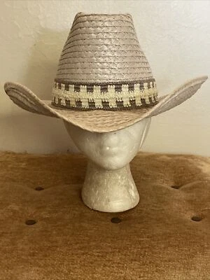 Vintage Rockmount Ranch Wear Straw Cowboy Hat Made in USA 7 1/8 - Image 1 of 4