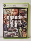 Grand Theft Auto IV (Xbox 360, 2008) CIB complet avec manuel 