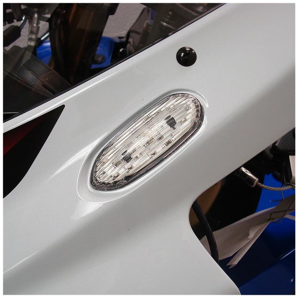 HOTBODIES 2005-2016 GSX-R1000 FITS SUZUKI FLUSH MOUNT SIGNAL TS CLEAR S06GS-SIG- - Image 1 of 1