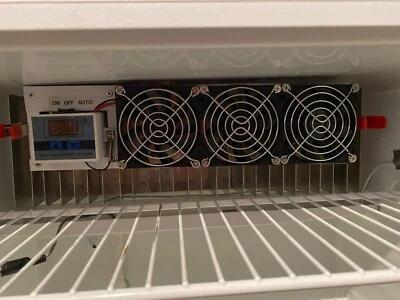 Caravan 3-Way Fridge Internal Fan 3 fan for 100 litre fridge and above - image 1 of 4