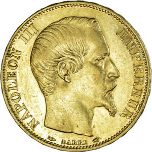 [#373739] Coin, France, Napoleon III, Napoléon III, 20 Francs, 1854, Paris, AU