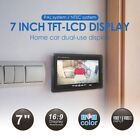 Produktbild - 7 Zoll Kfz Monitor mit Farb TFT LCD Display und Infrarot Fernbedienung