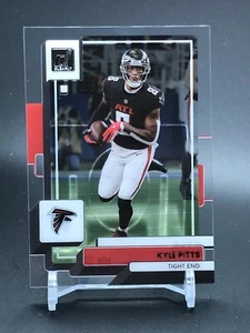 2022 Panini Donruss Clearly Base #2 KYLE PITTS Atlanta Falcons - Imagen 1 de 2