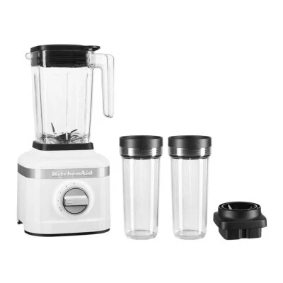 KitchenAid K150 3-Speed Blender + 2 Personal Jars | White - Image 1 of 4