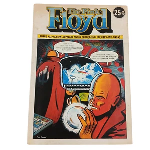 The Pink Floyd Comic Book Zine Super All-Action Official Music Programme RARE - Picture 1 of 19