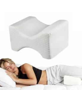 Memory Foam Knee Pillow Side Sleepers Leg Pregnancy Back Hip Sciatica Painrelief