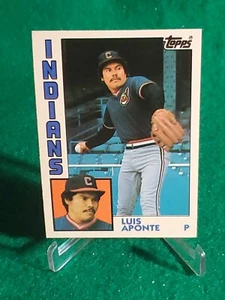 1984 Topps Traded Luis Aponte #2T Cleveland Indians - Picture 1 of 2