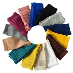 Ribbed all season cotton socks multi colors socks for kids(unisex)aged 1-3 old  - Picture 1 of 4