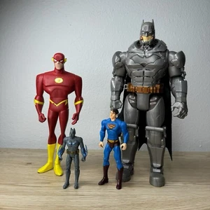 DC Comics Superhero Action Figure Lot Batman Superman & The Flash Justice League - Picture 1 of 17